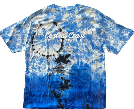 Limited Edition White and Blue Tie Dye Shirt Size Medium 1/1
