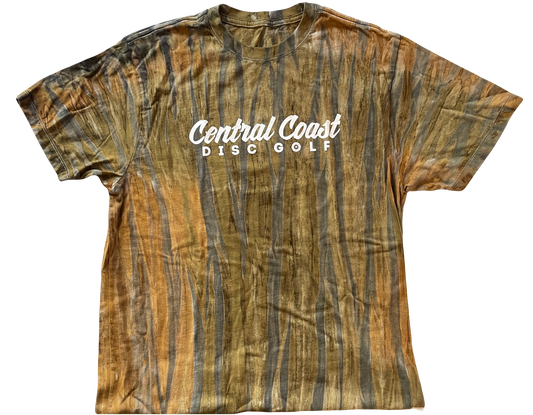 Limited Edition Black and Tan Tie Dye Tee Size Medium 1/1