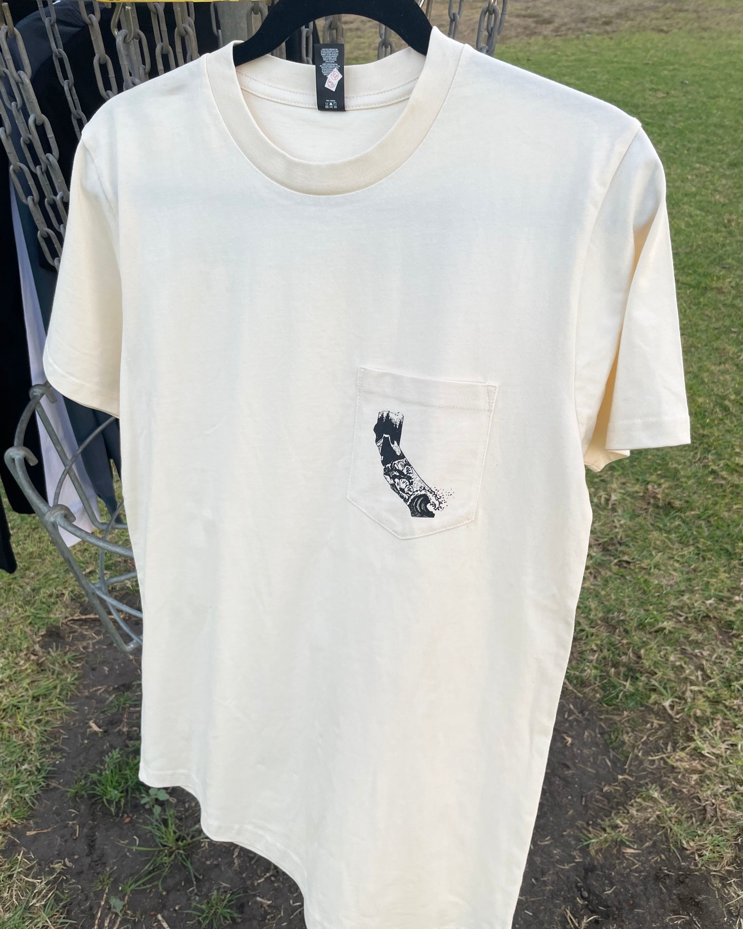 CCDG Pocket Tee- Ivory